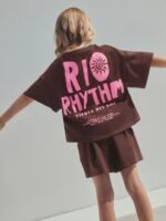 Kız Çocuk Rio Rhythm Baskılı Takım - Görsel 3