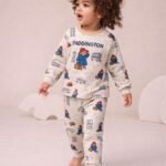 Çocuk Paddington Ayıcıklı Pijama Takımı
