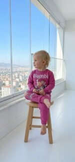 Bambi Karakter Baskılı %100 Pamuk Takım - Görsel 3